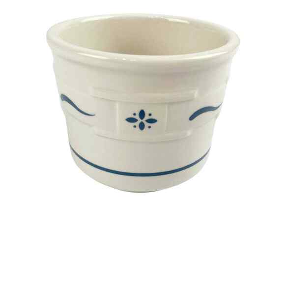 Longaberger Set of 2 Mugs Woven Traditions Heritage Blue USA Replacement - Picture 3 of 9